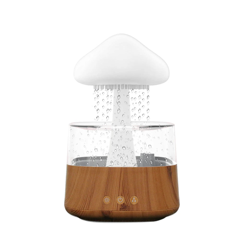 Cloud Rain Relax & sleep Ultrasonic Aromatherapy Diffuser and Humidifier with Colorful Lighting
