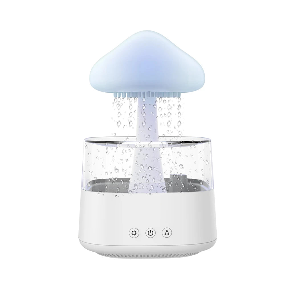 Cloud Rain Relax & sleep Ultrasonic Aromatherapy Diffuser and Humidifier with Colorful Lighting