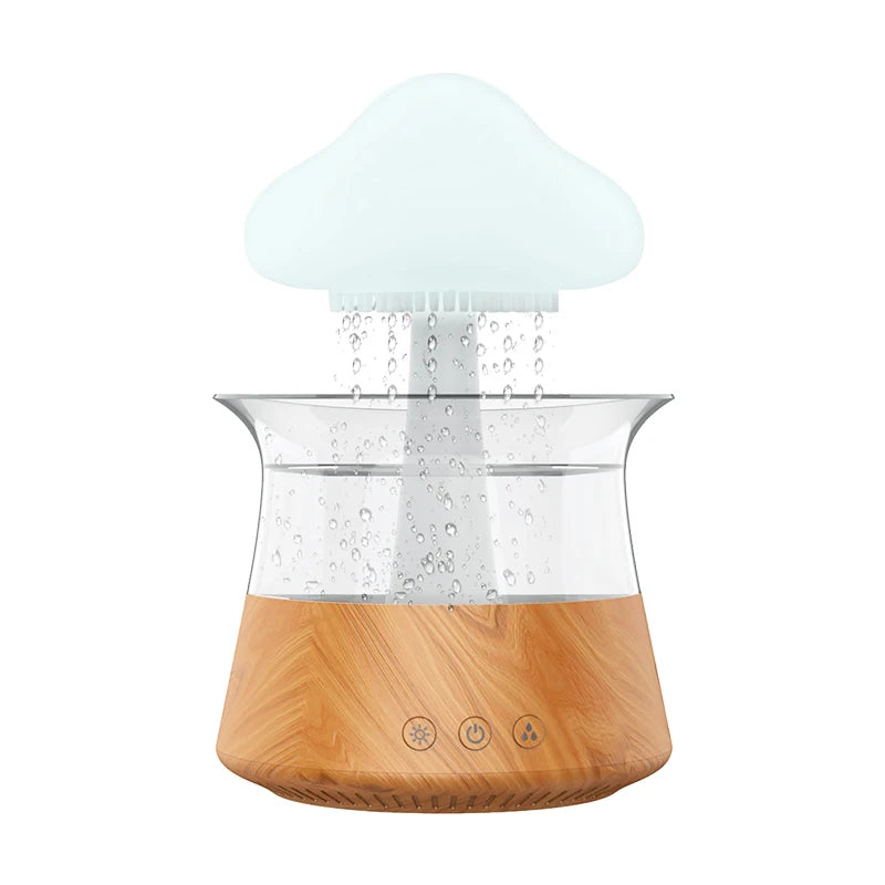 Cloud Rain Relax & sleep Ultrasonic Aromatherapy Diffuser and Humidifier with Colorful Lighting